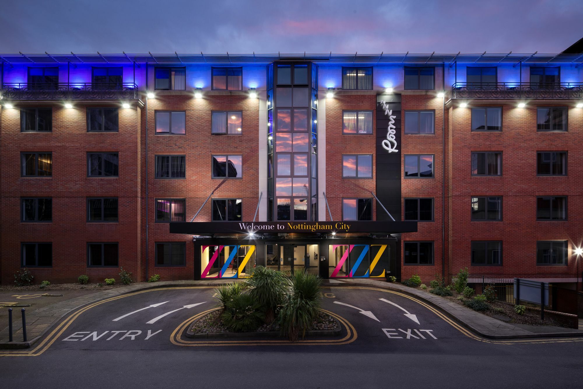 Roomzzz Nottingham City Luaran gambar